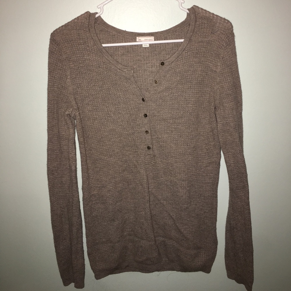 Gap button up sweater